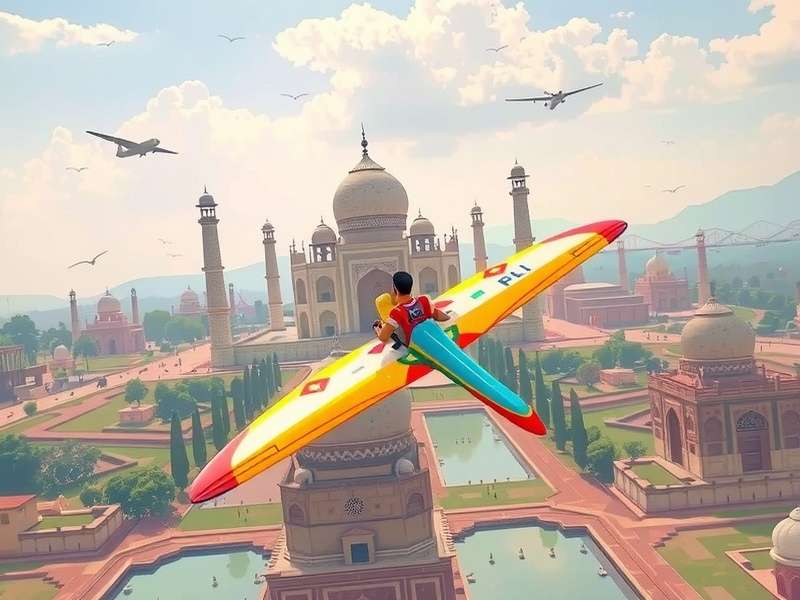 Riya Chauhan character in Glider Blitz India